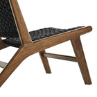 Modway Saoirse Woven Rope Wood Accent Lounge Chair