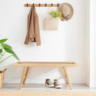 Modway Saoirse 47" Wove Rope Wood Bench