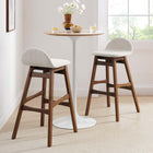 Modway Juno Wood Bar Stool Set of 2