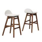 Modway Juno Wood Bar Stool Set of 2