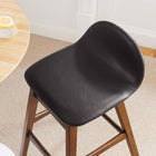 Modway Juno Wood Bar Stool Set of 2