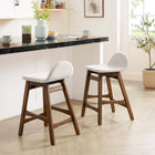 Modway Juno Wood Counter Stool Set of 2