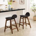 Modway Juno Wood Counter Stool Set of 2