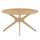 Modway Crossroads Round Wood Coffee Table
