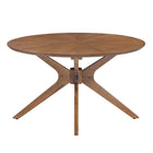 Modway Crossroads Round Wood Coffee Table