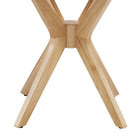 Modway Crossroads 24" Round Wood Side Table