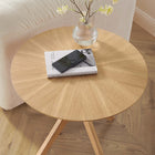 Modway Crossroads 24" Round Wood Side Table
