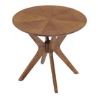 Modway Crossroads 24" Round Wood Side Table