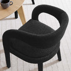 Modway Pinnacle Boucle Upholstered Dining Chair Set of 2