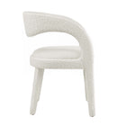 Modway Pinnacle Boucle Upholstered Dining Chair Set of 2