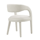 Modway Pinnacle Boucle Upholstered Dining Chair Set of 2