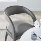 Modway Pinnacle Performance Velvet Dining Chair Set of 2