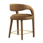 Modway Pinnacle Performance Velvet Counter Stool Set of 2
