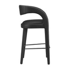 Modway Pinnacle Vegan Leather Bar Stool Set of 2