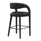 Modway Pinnacle Vegan Leather Bar Stool Set of 2