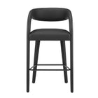 Modway Pinnacle Vegan Leather Bar Stool Set of 2