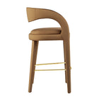 Modway Pinnacle Performance Velvet Bar Stool Set of 2