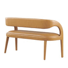 Modway Pinnacle Vegan Leather Accent Bench