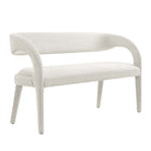 Modway Pinnacle Boucle Fabric Accent Bench  