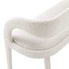 Modway Pinnacle Boucle Fabric Accent Bench