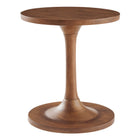 Modway Lina Round Wood Side Table  