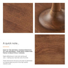 Modway Lina Round Wood Side Table