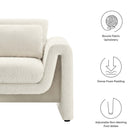 Modway Waverly Boucle Upholstered Armchair