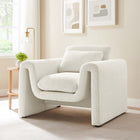 Modway Waverly Boucle Upholstered Armchair