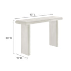 Modway Relic Concrete Textured Console Table