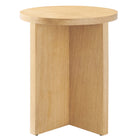Modway Silas Round Wood Side Table  