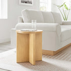 Modway Silas Round Wood Side Table