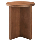 Modway Silas Round Wood Side Table  