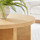 Modway Silas Round Wood Coffee Table
