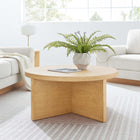 Modway Silas Round Wood Coffee Table