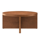 Modway Silas Round Wood Coffee Table