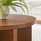 Modway Silas Round Wood Coffee Table