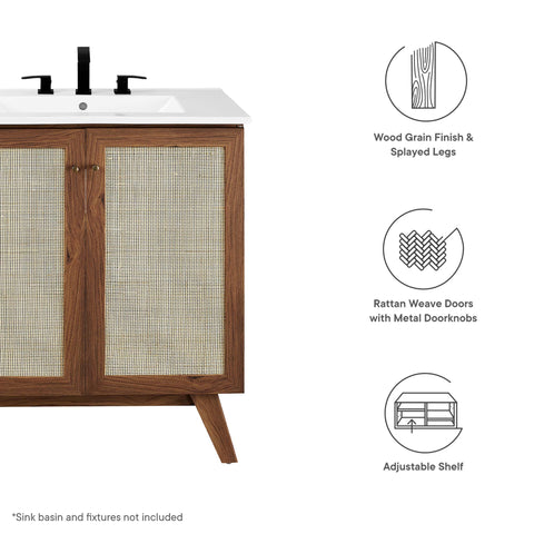 Modway Soma 30" Bathroom Vanity Cabinet (Sink Basin Not Included)  