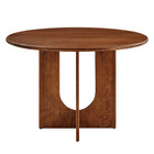 Modway Rivian Round 48" Wood Dining Table