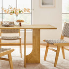 Modway Rivian Rectangular 70" Wood Dining Table