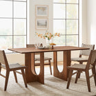 Modway Rivian Rectangular 70" Wood Dining Table