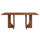Modway Rivian Rectangular 70" Wood Dining Table