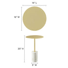 Modway Lyric Round Side Table