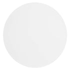 Modway Aliza Round White Marble Side Table