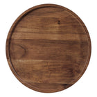 Modway Amina Round Acacia Wood Side Table