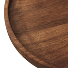 Modway Amina Round Acacia Wood Side Table