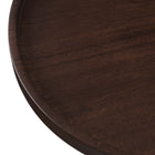 Modway Amina Round Acacia Wood Side Table