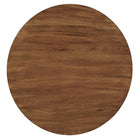 Modway Viva Round Acacia Wood Side Table