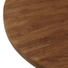 Modway Viva Round Acacia Wood Side Table