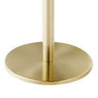 Modway Viva Round Acacia Wood Side Table