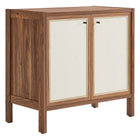 Modway Capri 33" Wood Grain Storage Cabinet  